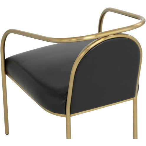 Cicero Cantina Black Dining Armchair